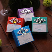 Lovely Cuboid Favor Box - Set of 12 (More Colors)