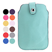 Elegant Solid Color Beschermende PU Leather Pouch Case voor de iPhone 5 en de iPhone 4 (verschillende kleuren)