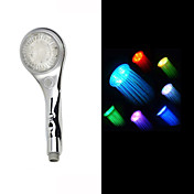 Chrome Finish Hedendaagse 7 kleuren wijzigen LED Handle Douchekop