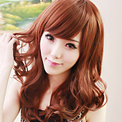 Zipper Nigger-Brown 60cm Sweet Lolita Curly Wig