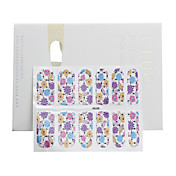 3PCS 2D Full Cover Finger Nail Sticker Mixed Style NO.3
