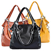 Women's Fashion Solid Color Chain Satchel