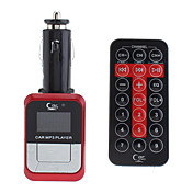 Universal de múltiples funciones MP3 USB / TF jugador transmisor FM con control remoto para los coches (Soporte USB / TF)