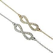 Women's Simple Diamond Mask Alloy Bracelet