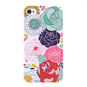 Big Flower Pattern Protective Hard Case for iPhone 4/4S