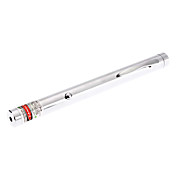 Inoxidável Pen Aço Forma 5mW ponteiro laser verde (2xAAA)