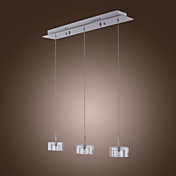 10W 9-Light Pendent Light in Crystal Feature