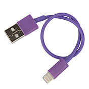 Short Blitz 8Pin Bunte Lade-und Datenkabel für iPhone 5, iPod (22cm Länge)