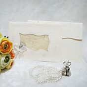 Elegant Wedding Invitation With Bowkont (Set of 50)
