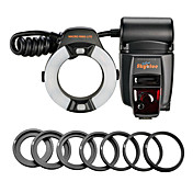 MK-14EXM LED Macro Ring Flash Tela LCD para Nikon Câmeras DSLR