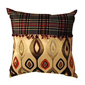 Traditional Jacquard Polyester Decorative Pillow Cover