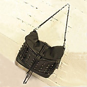 Crâne punk Rivet glands bandoulière Messenger Bag &