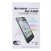 3X Clear Front y Back Protector de pantalla para Samsung i9500 Galaxy S4