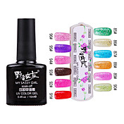 1PCS Empapa-apagado el gel ULTRAVIOLETA del color No.85-No.96 (10 ml, colores surtidos)