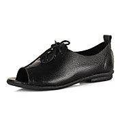 Stylish Leather Flat Heel Sandals/Flats With Lace-up Party & Evening Shoes (More Colors)
