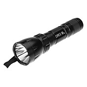 UltraFire KH-T60 Cree XML-T6 5-Mode LED Flashlight (800LM, 1x18650, Silber)