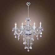 UPSON - Lustre Cristal com 8 Lâmpadas