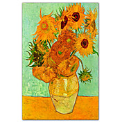 Solsikker, 1889 av Vincent Van Gogh Famous kunsttrykk