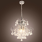 60W E27 candelabro de cristal no Recurso Bola