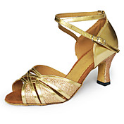 Similicuir / satin cheville de courroie des femmes latine / Ballroom Dance Shoes