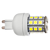 G9 3.5W 30x5050SMD 300-330LM 5500-6000K Natural White Light LED Corn Bulb (110V/220V)