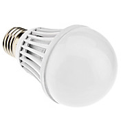 E27 9W 700-730LM 6000-6500K Natural White Light LED Ball Bulb (220V)