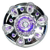1W Luxury Led Flush Mount DYC016 in Floral Crystal Design for Porch/Corridor/Aisle