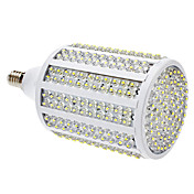 E14 17W 330-LED 850-880LM 7000-7500K Cold White Light LED Corn Bulb (85-265V)