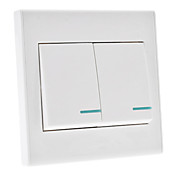 2 Rocker Switches Socket