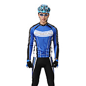 MYSENLAN PN Mesh+Flex Material Long Sleeve Breathable Men Cycling Suits