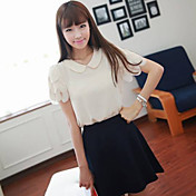 Collar de la colmena camisa de manga Pan de la Mujer