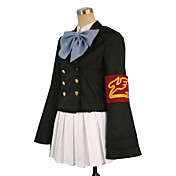Cosplay Kostuum Geïnspireerd door When They Cry 3 Umineko geen Nakukoroni Ange Ushiromiya Winter School Uniform