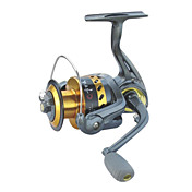 Wuzhou JF Serie Metal Wire 6BB Spinning Reel Met Folding Arm En ABS Handvat