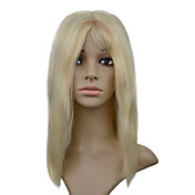 Full Lace 100% Inder Remy Haar 14 "seidiges gerades Haar-Perücken Multiple Colors Availble