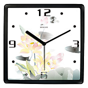 Inkt Schilderen Plein Metalen Wall Clock