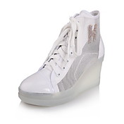 Fabulous Leather Platform Heel Casual Shoes(More Colors)