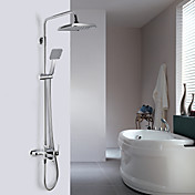 Zeitgenössische Chrome Finish Ein Grade ABS Wandmontage Dusche Wasserhahn