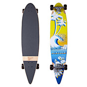 Four Wheels Coconut Tree Pattern Skids