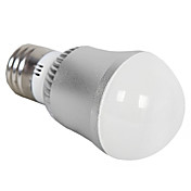 E27 400LM 5W 6000-6500K Natuurlijk wit licht LED Ball Bulb (220V)