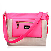 Fashion Stilfuld Contrast Color Tote / crossbody taske