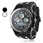 Herren Alarm Chronograph Kalender Stil Stahl Digital Automatic Multi-Bewegungs-Armbanduhr (farbig sortiert)