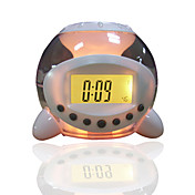 Colorful Mute Alarm Clock con el calendario