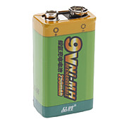 Pisen 7QN250m NI-MH Rechargeable Battery (250mAh, 9V)