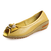 Mode Leder Flache Heel Wohnungen mit bowknot Partei / Abendschuhe (weitere Farben)