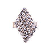 Fashion Kristall-Diamant-Ring einstellbar