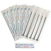 50PCS 1RL Tattoo Needle Round Liner Needles
