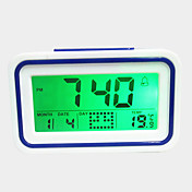 LED Electronic alarma de reloj con termómetro