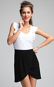 Women's Cotton Sleeveless V Neck Dress