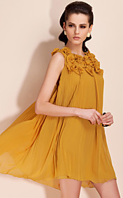 TS Hand-sewn Jewel Embellishement Pleated Dress (More Colors)