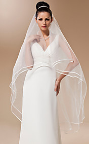 One-tier Tulle Waltz Veil (More Colors)